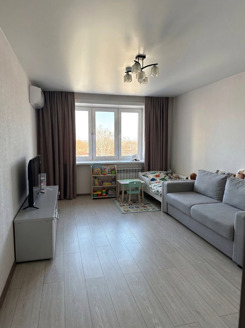 Дизайн детской в стиле Без стиля — фото интерьера от нейросети RoomGPT