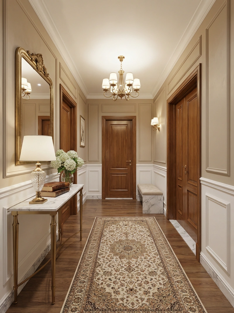 Дизайн интерьера в стиле Классика — Прихожая от нейросети RoomGPT
