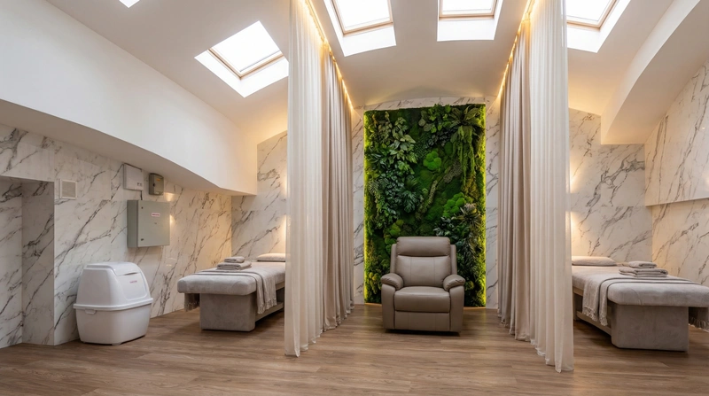 Дизайн интерьера в стиле Контемпорари — Ванная от нейросети RoomGPT