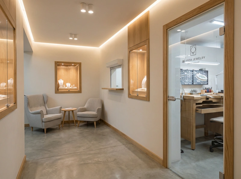 Дизайн интерьера в стиле Хюгге — Прихожая от нейросети RoomGPT