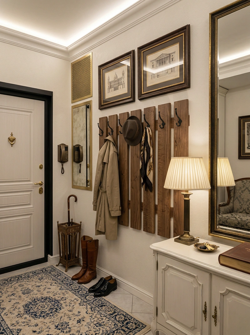 Дизайн интерьера в стиле Классика — Гостиная от нейросети RoomGPT