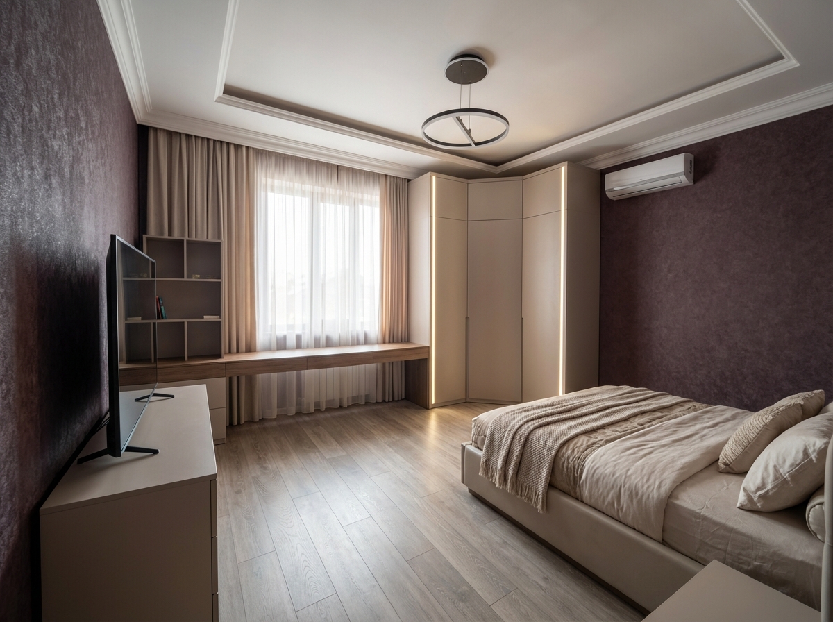 Дизайн детской в стиле Минимализм — фото интерьера от нейросети RoomGPT