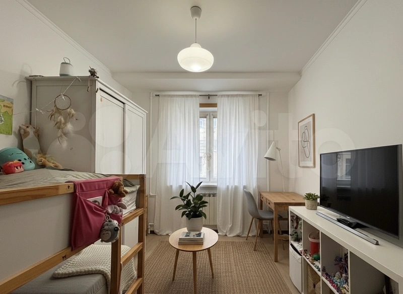 Дизайн интерьера в стиле Хюгге — Гостиная от нейросети RoomGPT