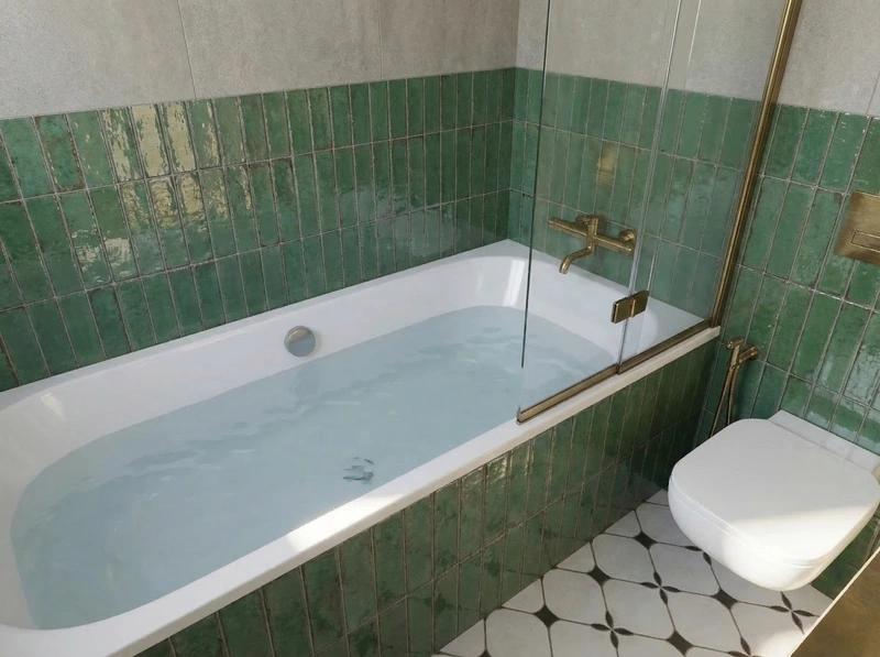 Дизайн ванной в стиле Без стиля — фото интерьера от нейросети RoomGPT