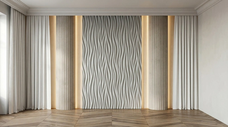 Дизайн интерьера в стиле Минимализм — Гостиная от нейросети RoomGPT