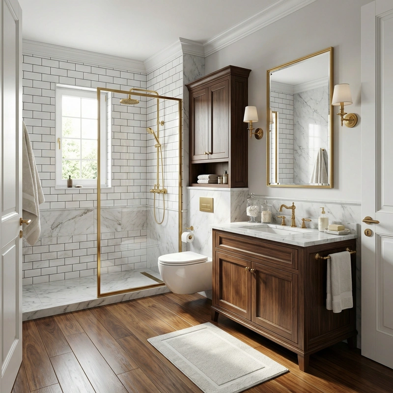 Дизайн интерьера в стиле Классика — Гостиная от нейросети RoomGPT