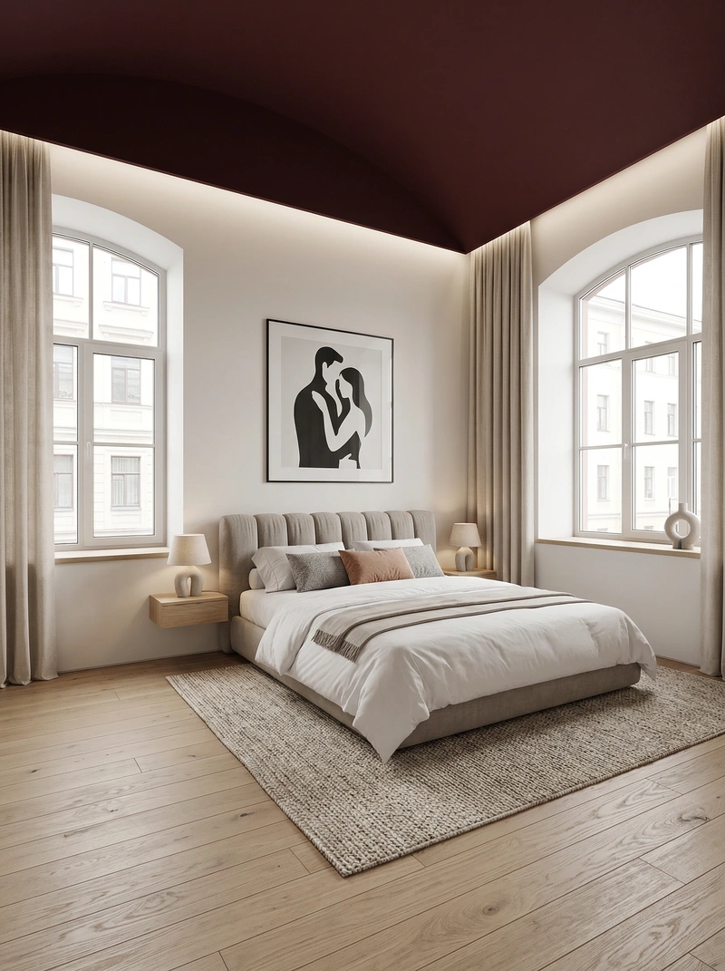 Дизайн интерьера в стиле Эклектика — Гостиная от нейросети RoomGPT