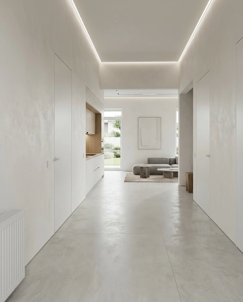 Дизайн интерьера в стиле Минимализм — Гостиная от нейросети RoomGPT