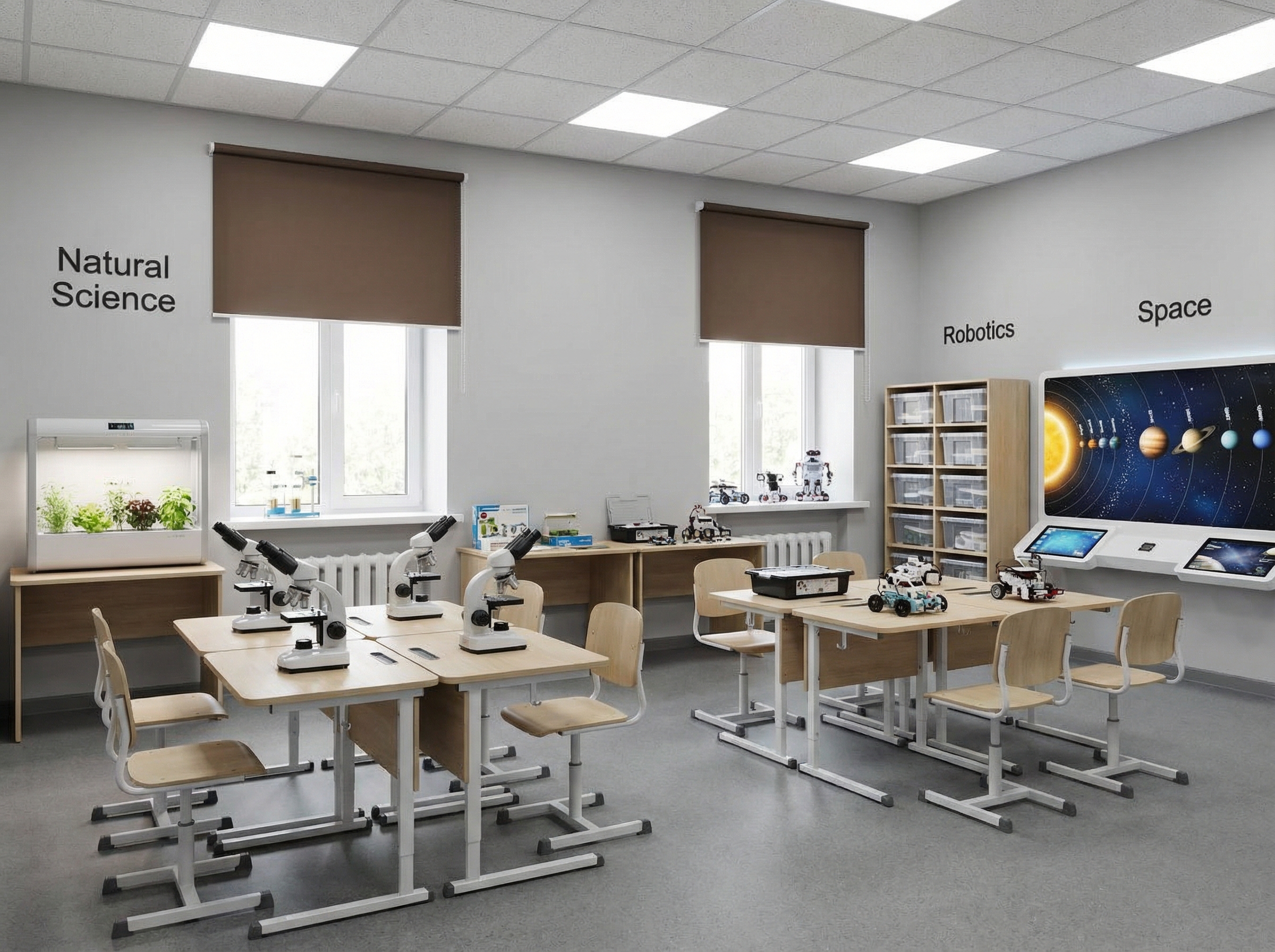 Дизайн детской в стиле Минимализм — фото интерьера от нейросети RoomGPT