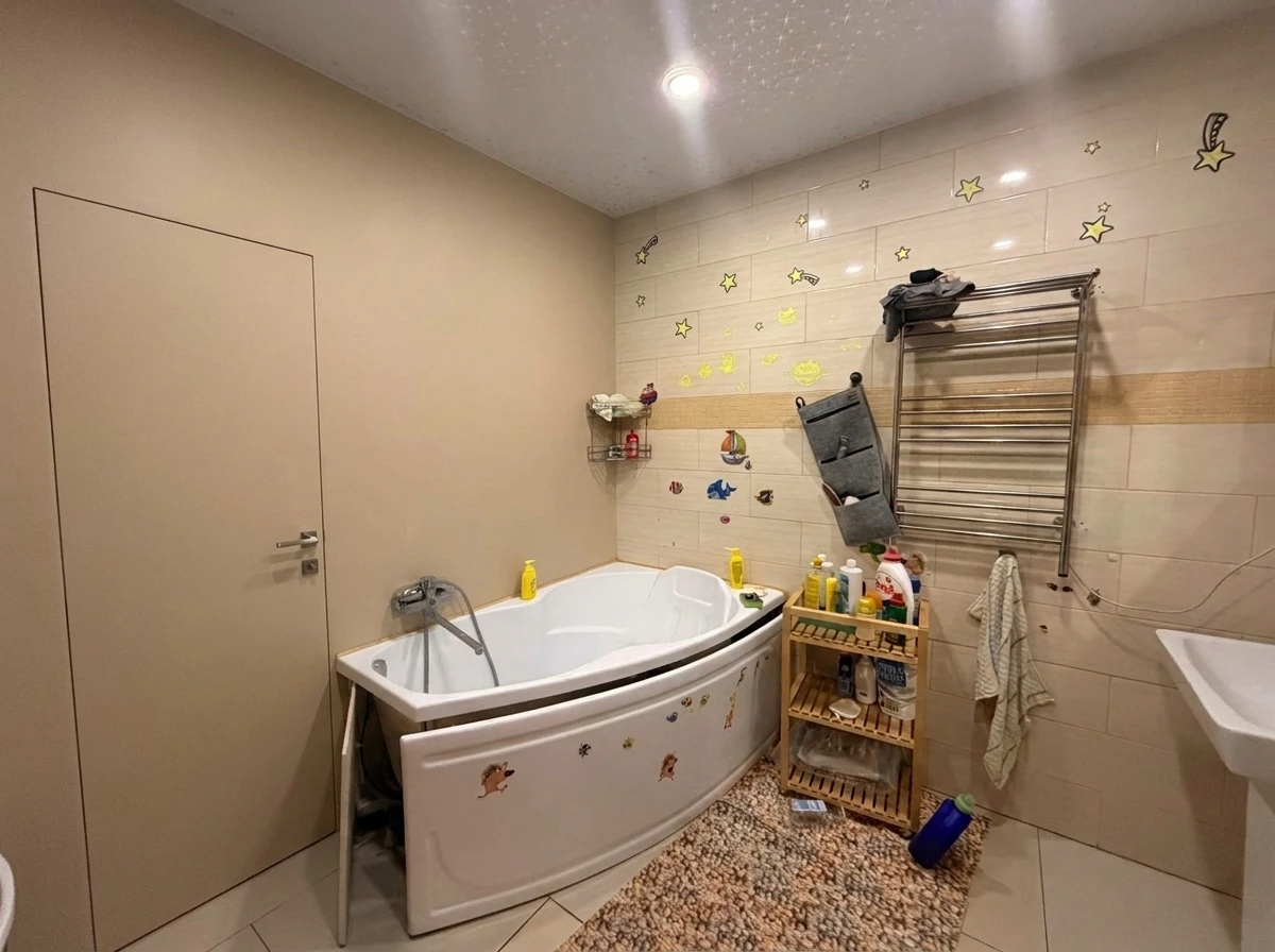 Дизайн ванной в стиле Минимализм — фото интерьера от нейросети RoomGPT