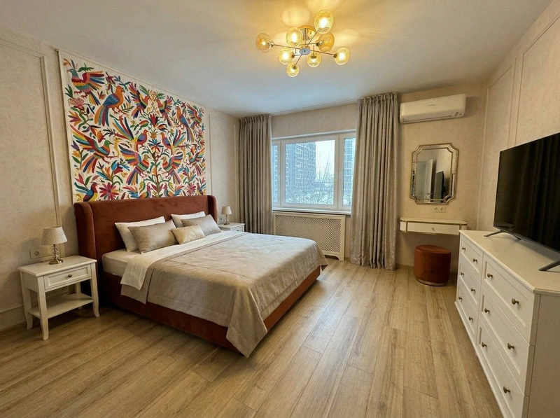 Дизайн интерьера в стиле Классика — Спальня от нейросети RoomGPT