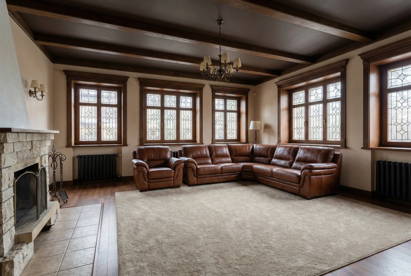 Дизайн интерьера в стиле Классика — Гостиная от нейросети RoomGPT