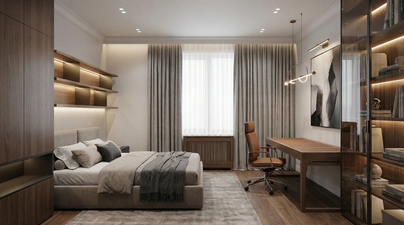 Дизайн интерьера в стиле Минимализм — Детская от нейросети RoomGPT