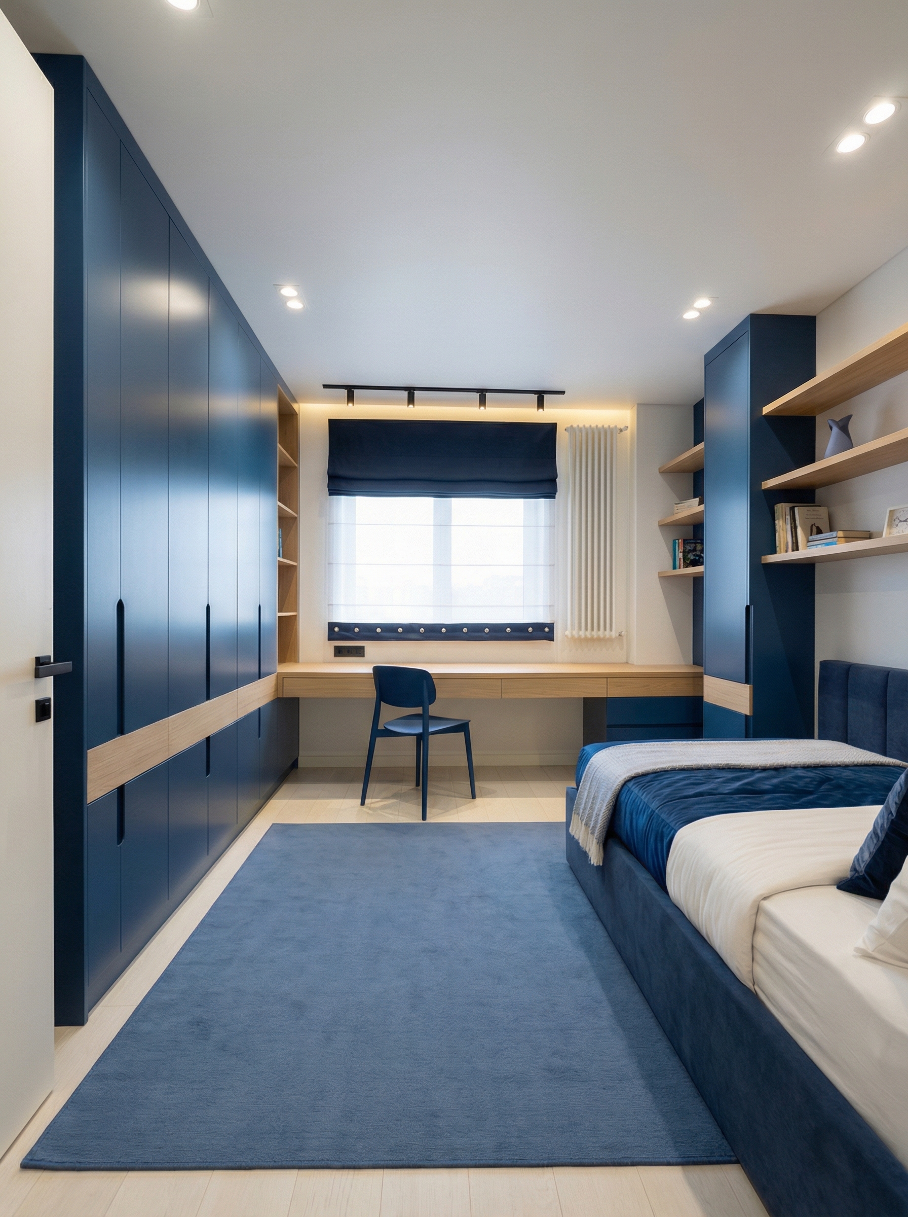 Дизайн детской в стиле Минимализм — фото интерьера от нейросети RoomGPT