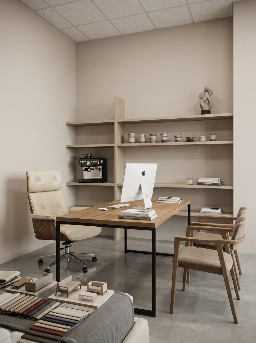 Дизайн гостиной в стиле Минимализм — фото интерьера от нейросети RoomGPT