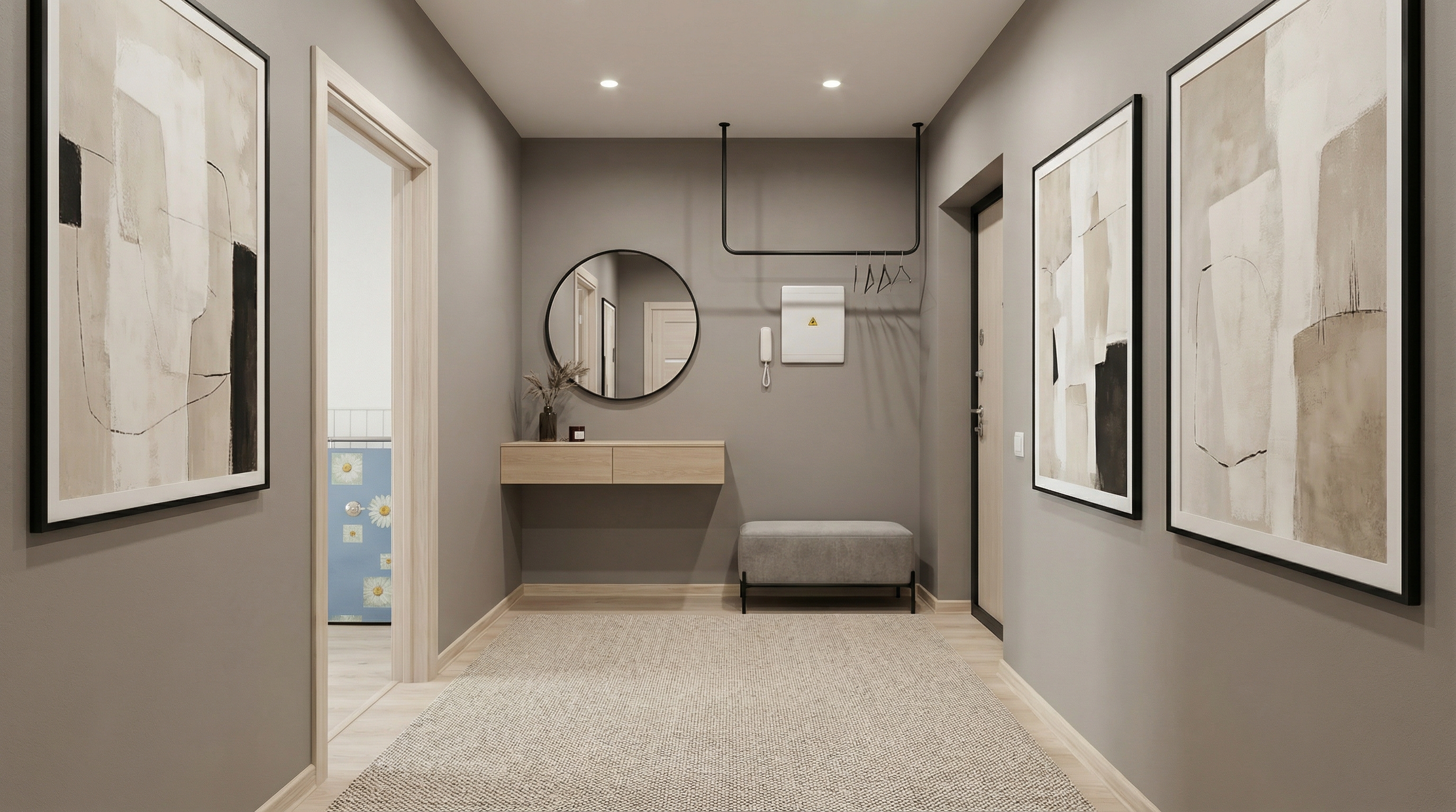 Дизайн гостиной в стиле Минимализм — фото интерьера от нейросети RoomGPT