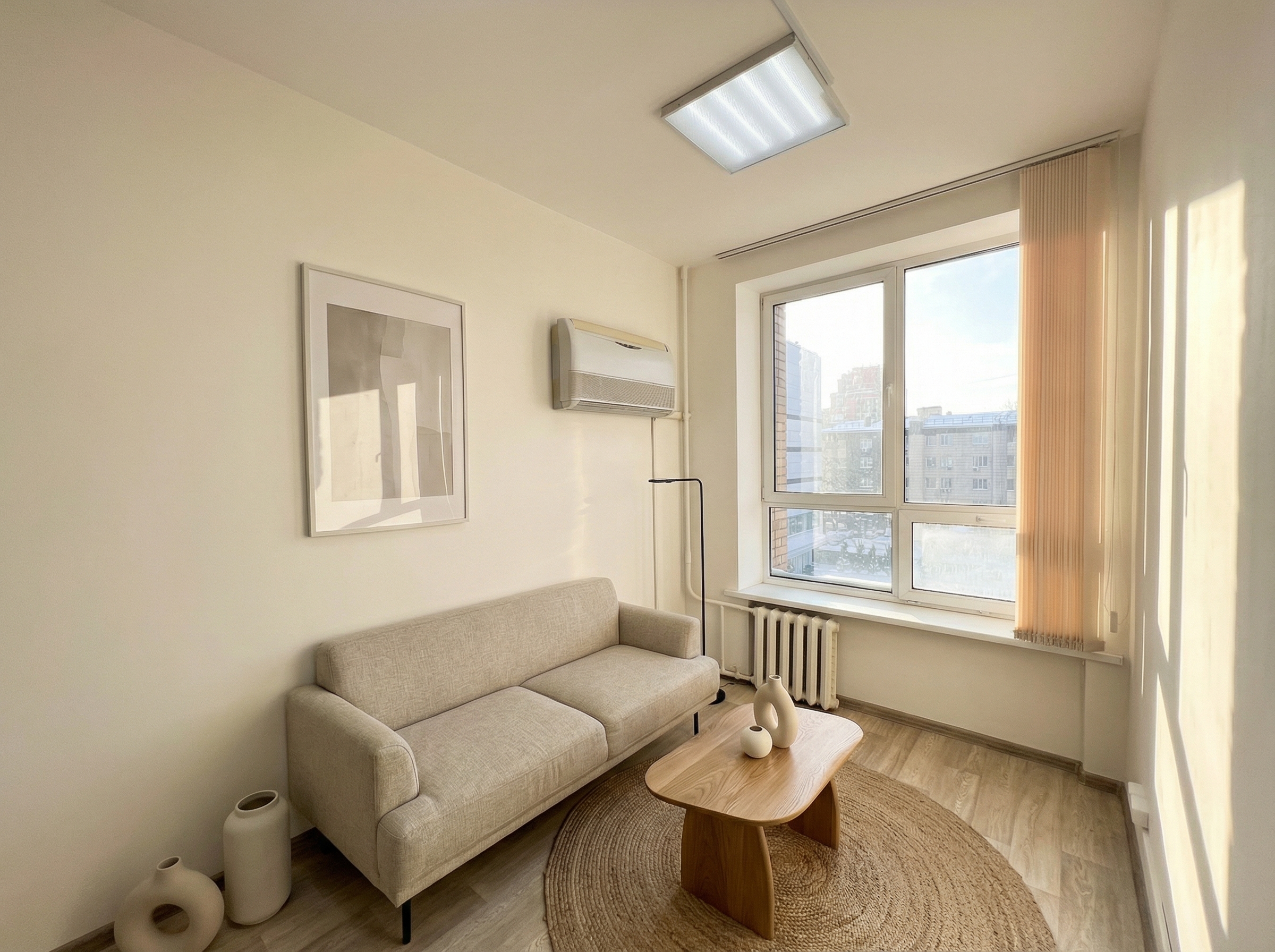 Дизайн гостиной в стиле Минимализм — фото интерьера от нейросети RoomGPT