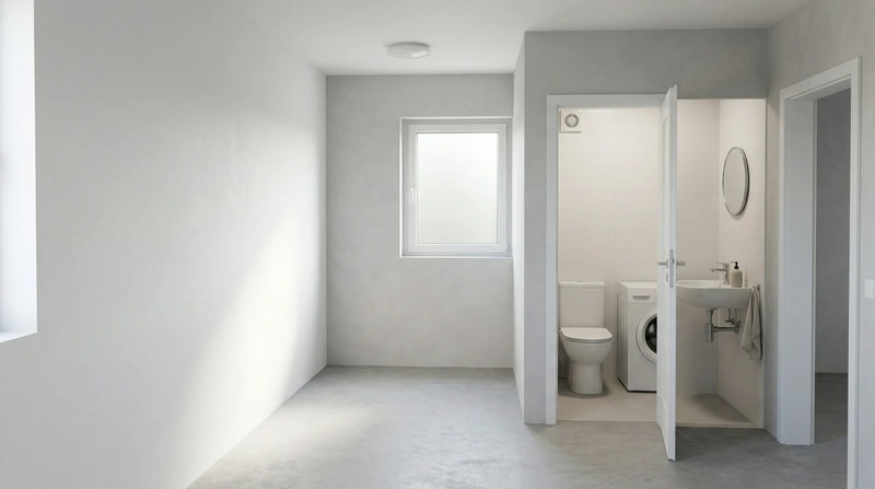 Дизайн ванной в стиле Без стиля — фото интерьера от нейросети RoomGPT