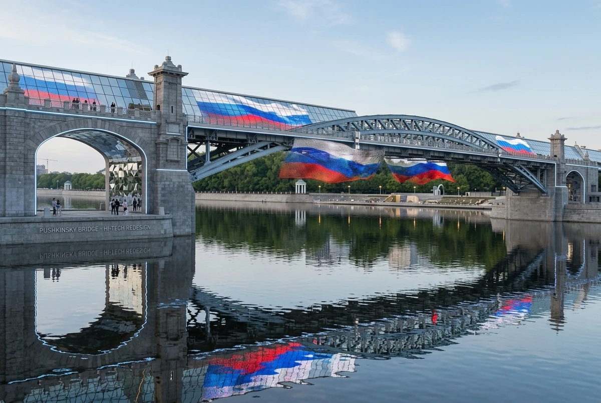 Дизайн фасада в стиле Хай-тек — Фасад от нейросети RoomGPT