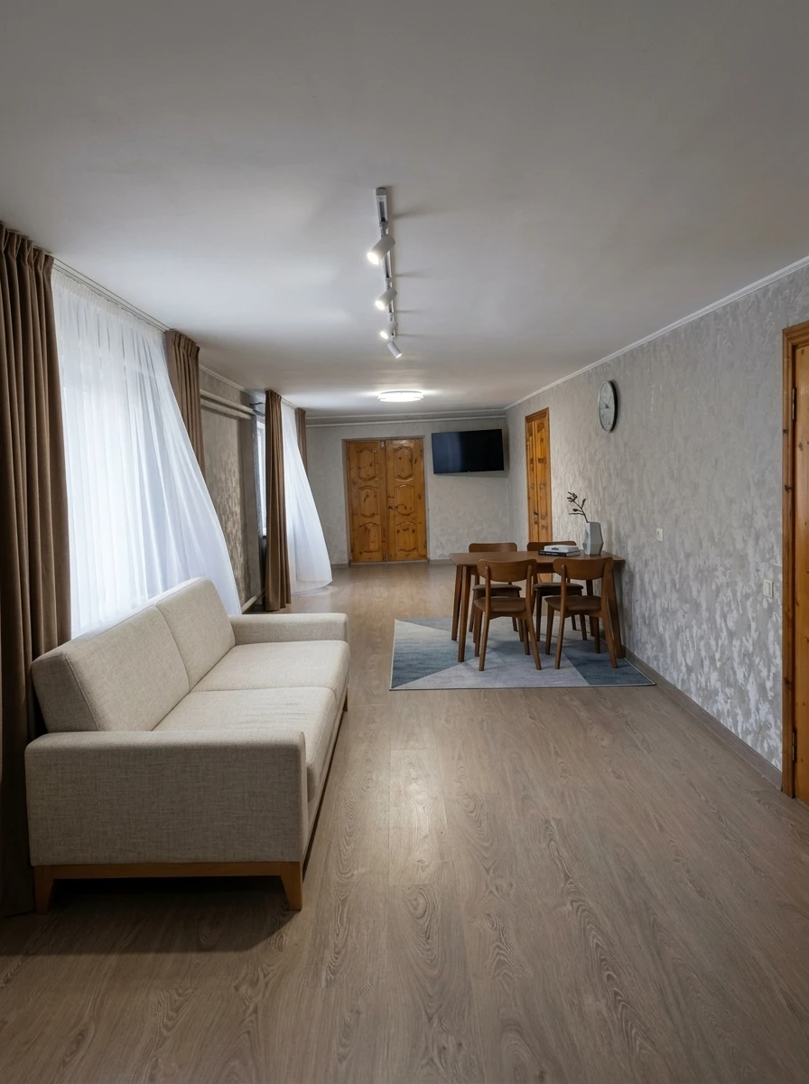Дизайн гостиной в стиле Минимализм — фото интерьера от нейросети RoomGPT