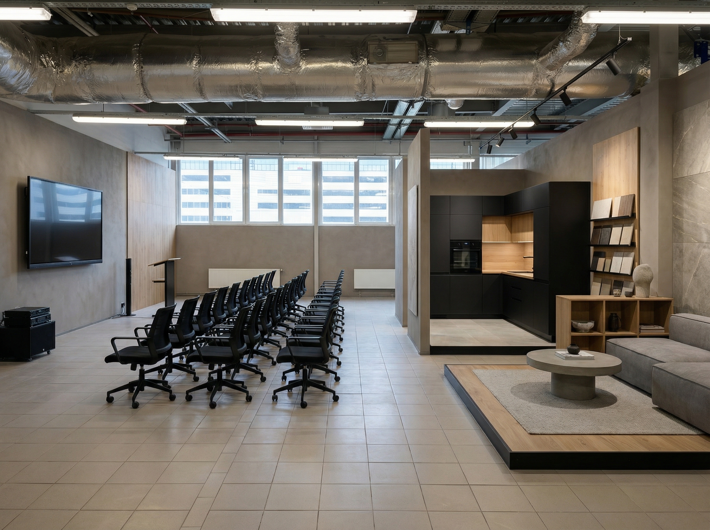 Дизайн гостиной в стиле Минимализм — фото интерьера от нейросети RoomGPT