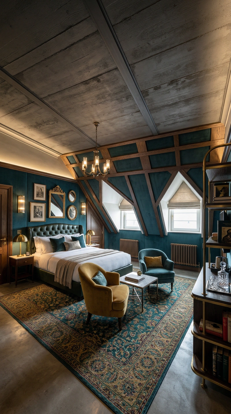 Дизайн интерьера в стиле Классика — Гостиная от нейросети RoomGPT