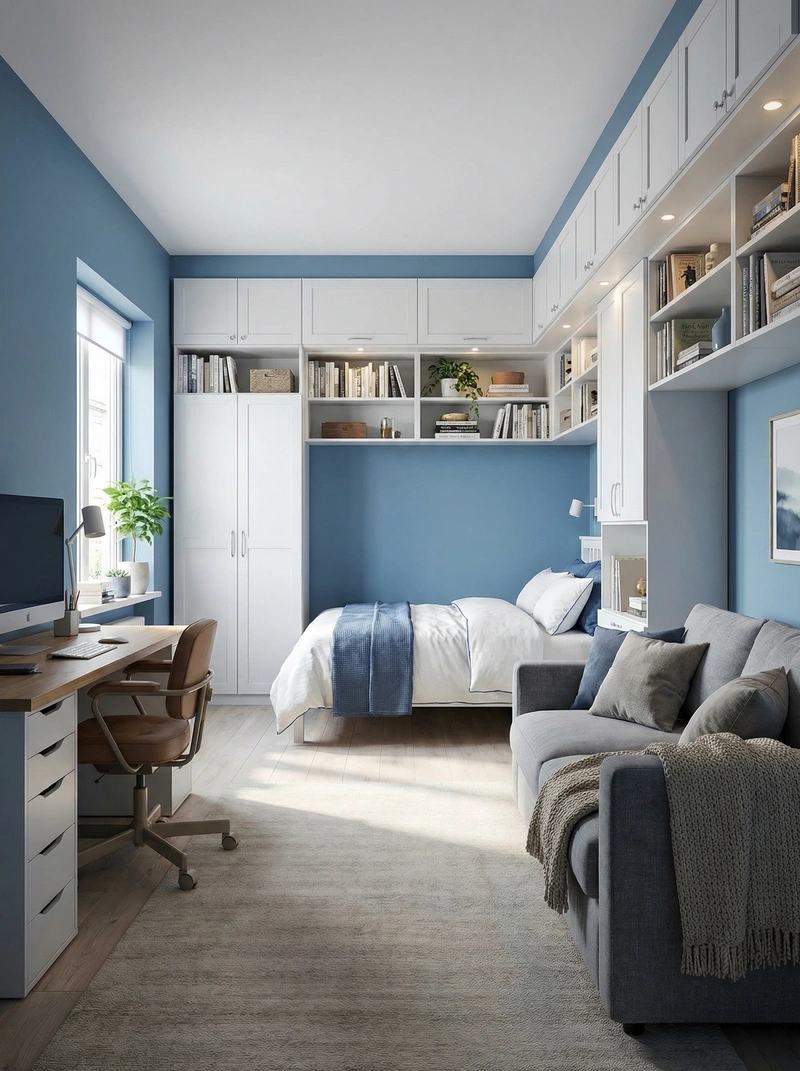 Дизайн детской в стиле Без стиля — фото интерьера от нейросети RoomGPT