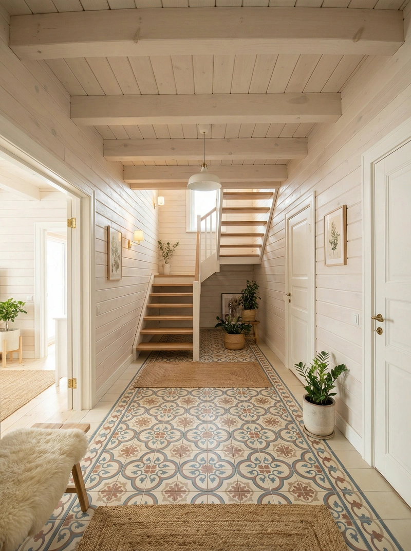 Дизайн интерьера в стиле Хюгге — Прихожая от нейросети RoomGPT