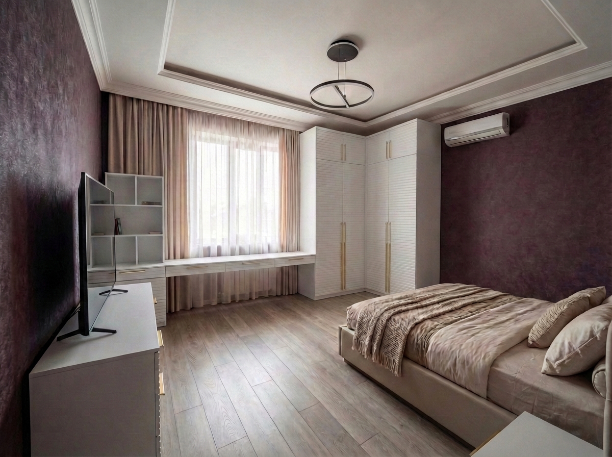 Дизайн детской в стиле Минимализм — фото интерьера от нейросети RoomGPT