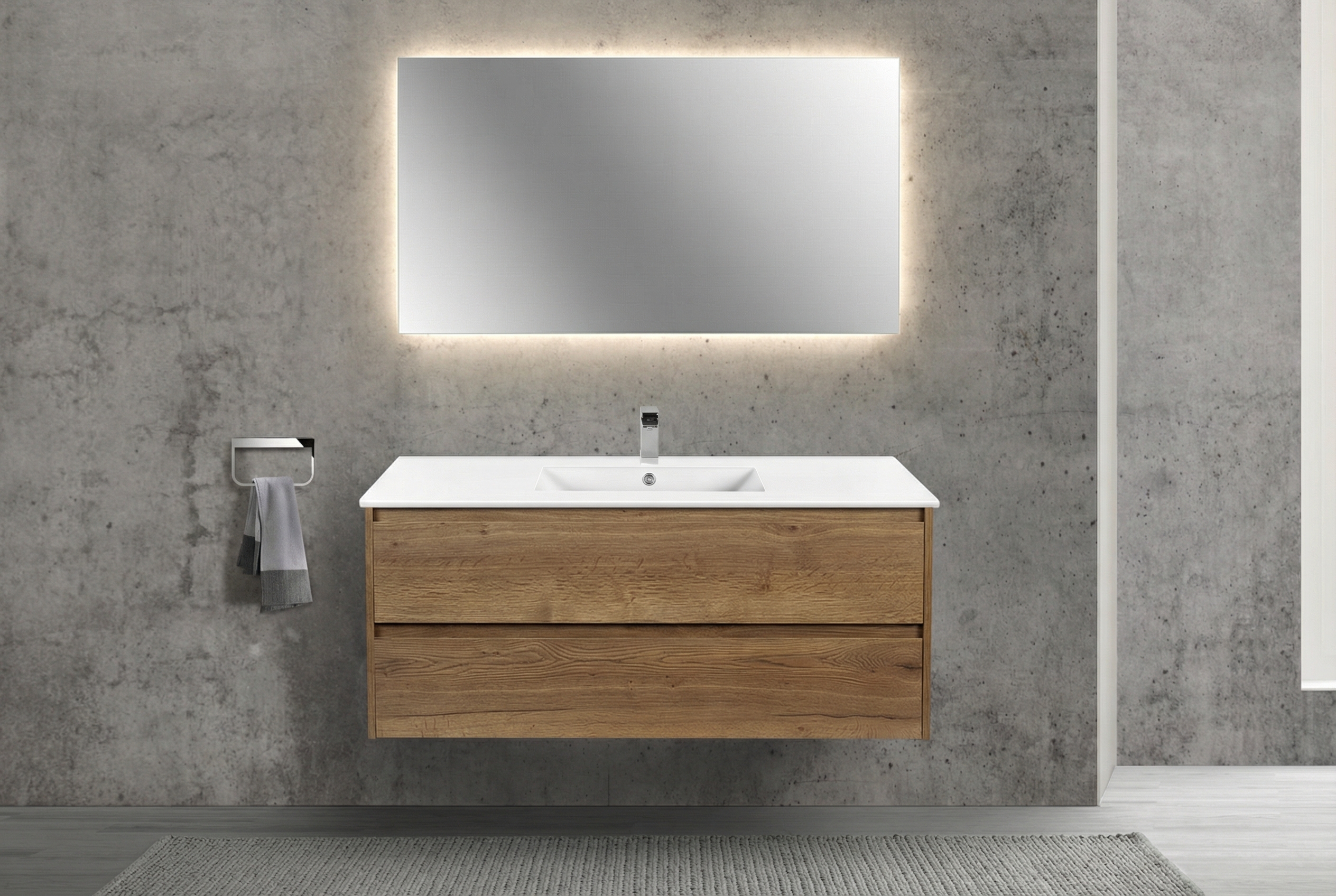 Дизайн ванной в стиле Минимализм — фото интерьера от нейросети RoomGPT