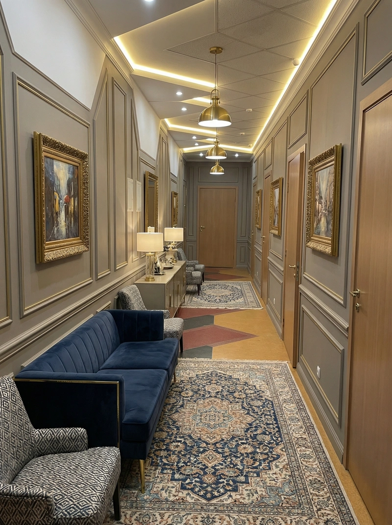 Дизайн интерьера в стиле Классика — Гостиная от нейросети RoomGPT