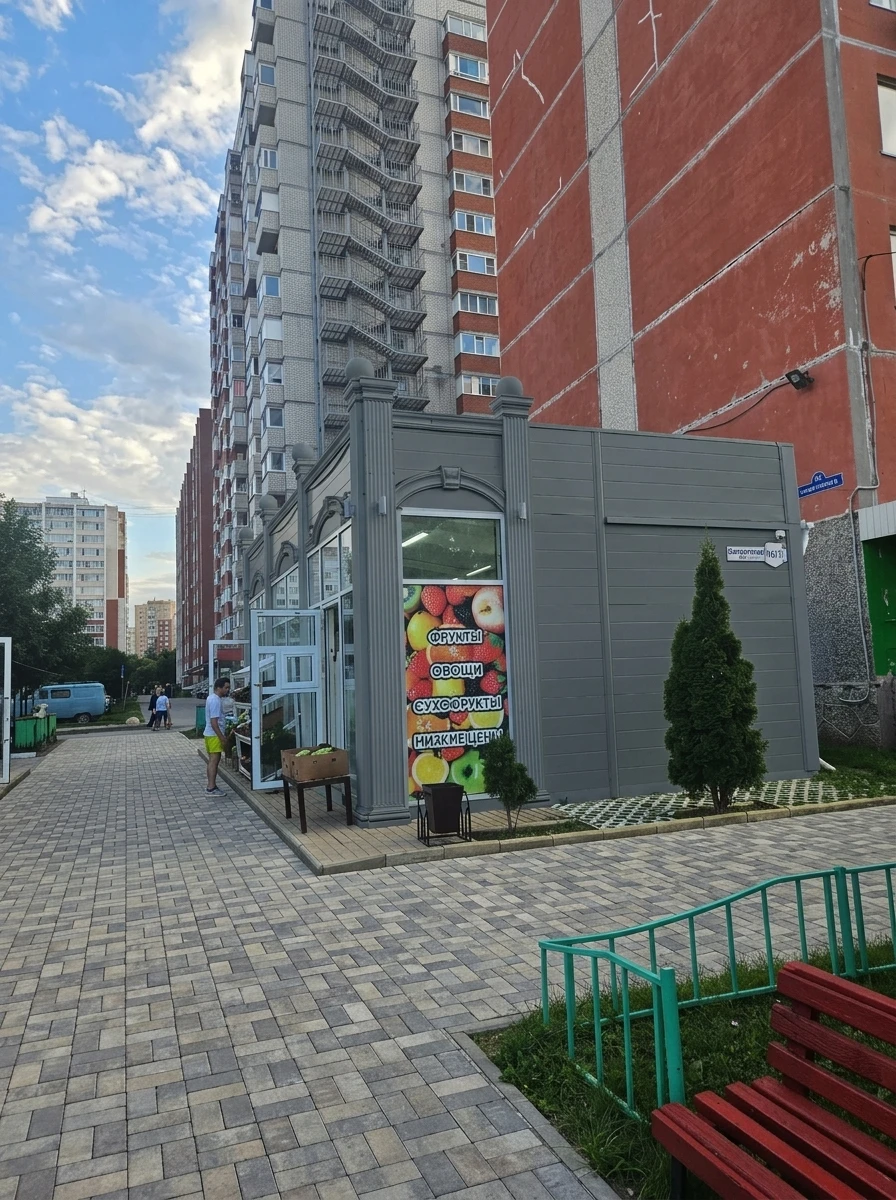 Дизайн фасада в стиле Контемпорари — фото фасада от нейросети RoomGPT