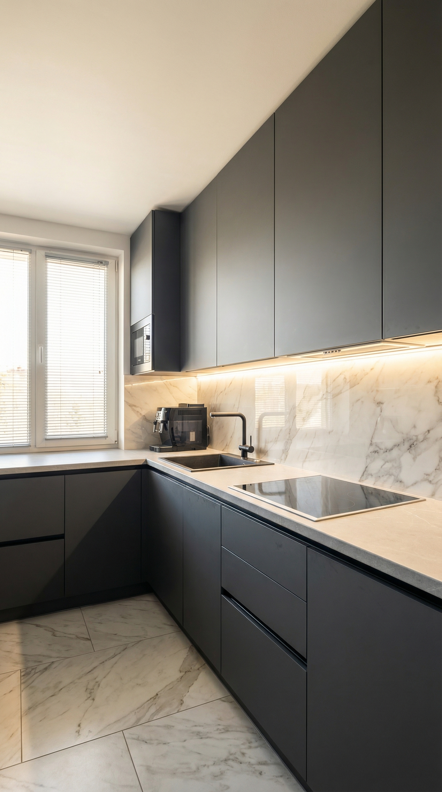 Дизайн кухни в стиле Минимализм — фото интерьера от нейросети RoomGPT