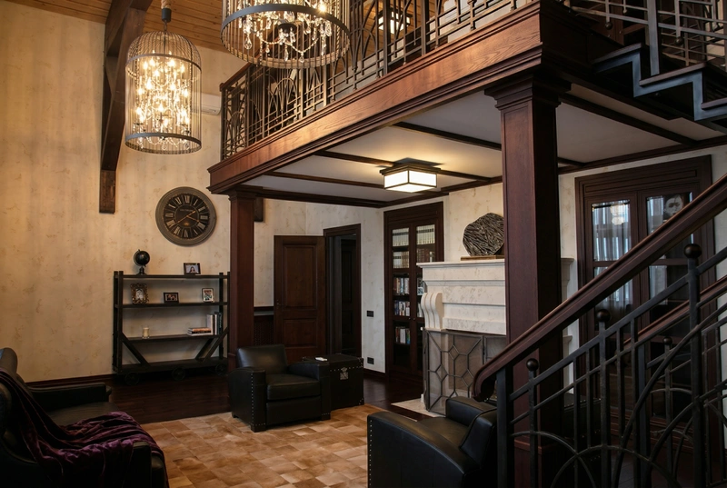 Дизайн гостиной в стиле Классика — фото интерьера от нейросети RoomGPT