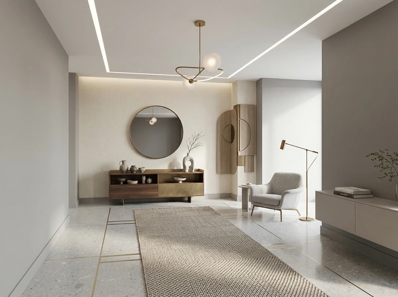 Дизайн интерьера в стиле Минимализм — Прихожая от нейросети RoomGPT