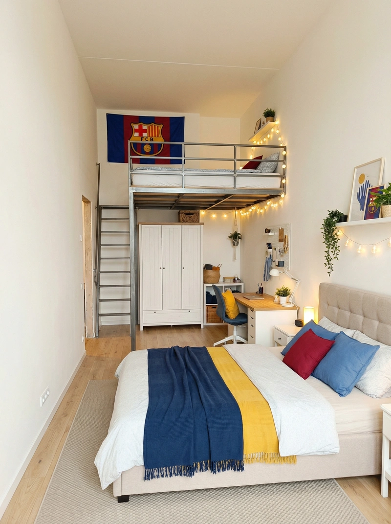 Дизайн интерьера в стиле Хюгге — Гостиная от нейросети RoomGPT