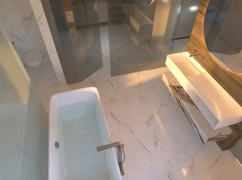 Дизайн ванной в стиле Без стиля — фото интерьера от нейросети RoomGPT