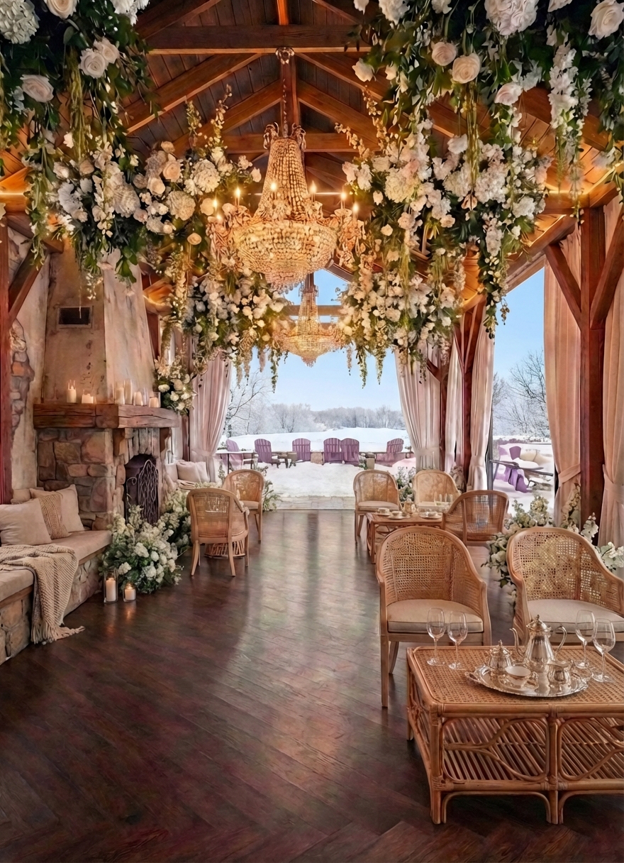 Дизайн гостиной в стиле Блэктэк — фото интерьера от нейросети RoomGPT