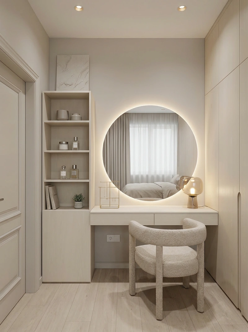 Дизайн интерьера в стиле Минимализм — Спальня от нейросети RoomGPT