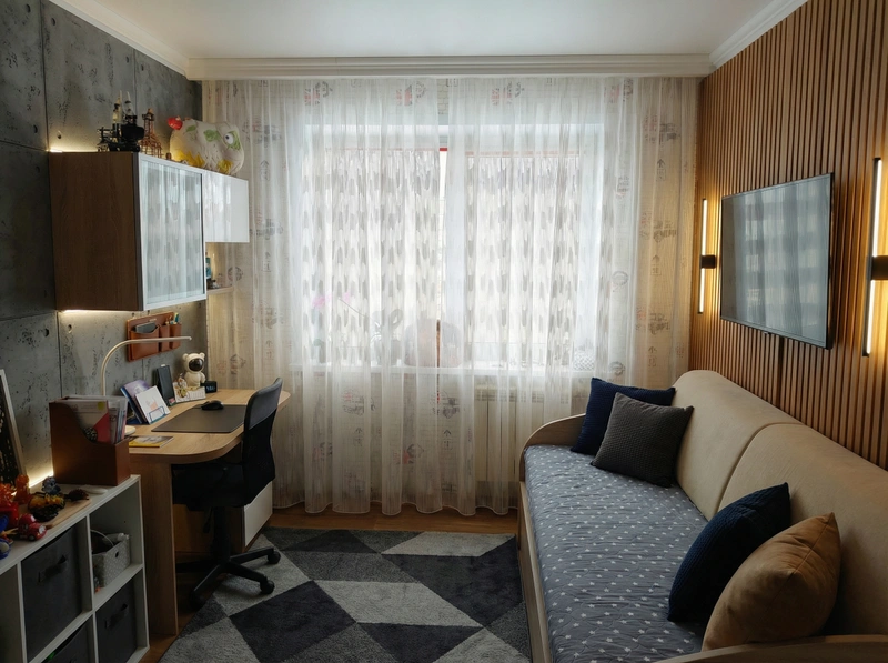 Дизайн интерьера в стиле Контемпорари — Детская от нейросети RoomGPT