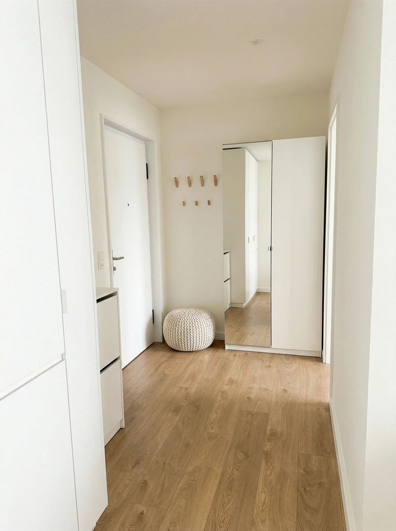 Дизайн интерьера в стиле Хюгге — Прихожая от нейросети RoomGPT