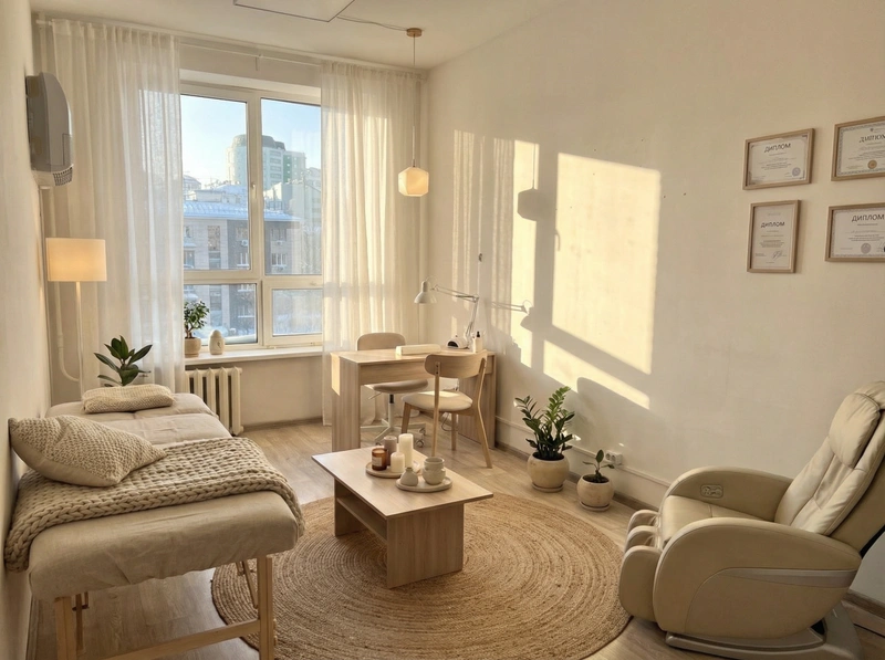 Дизайн интерьера в стиле Хюгге — Гостиная от нейросети RoomGPT