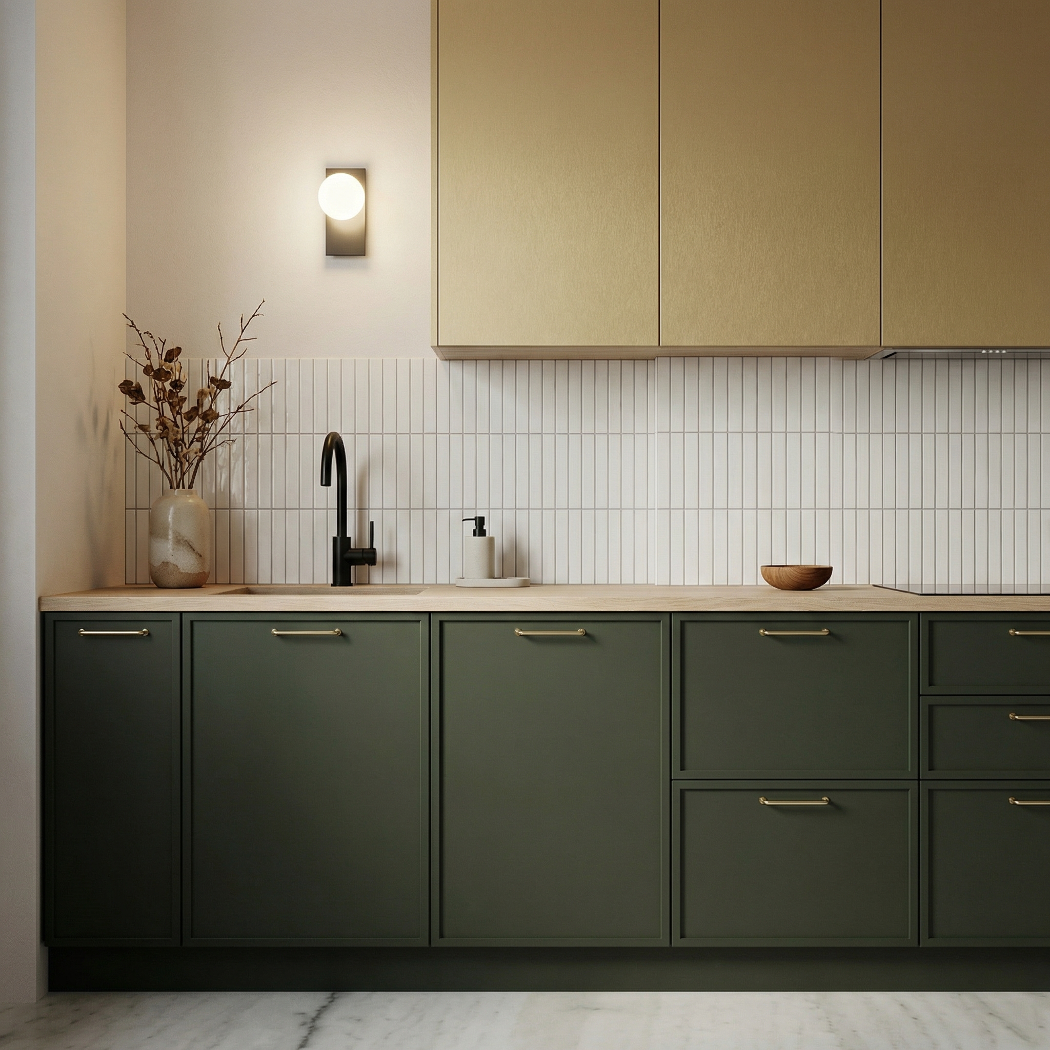 Дизайн кухни в стиле Минимализм — фото интерьера от нейросети RoomGPT