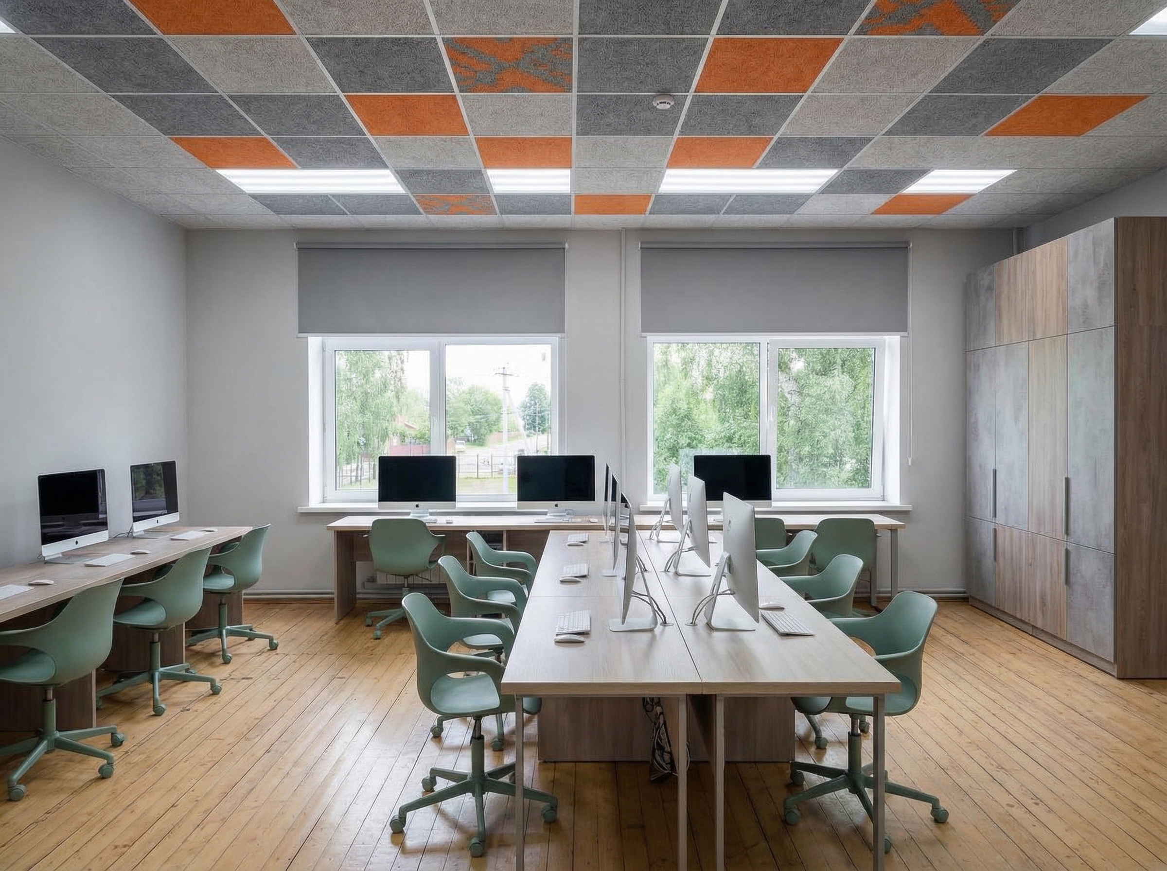 Дизайн Кабинет в стиле Минимализм от нейросети RoomGPT