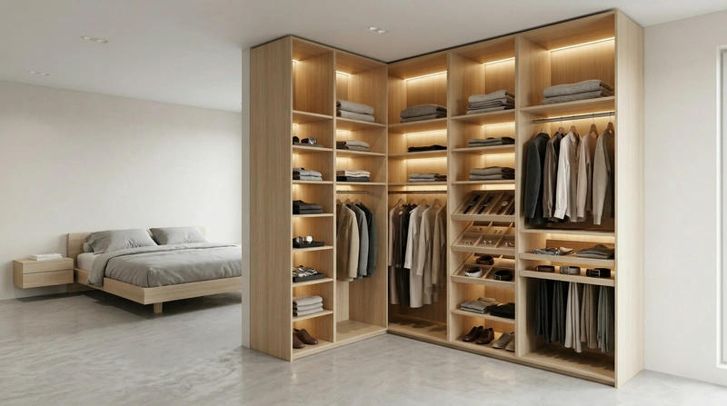 Дизайн спальни в стиле Минимализм — фото интерьера от нейросети RoomGPT