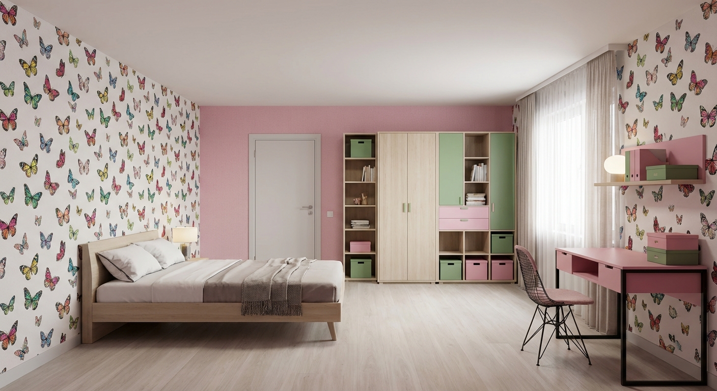 Дизайн спальни в стиле Минимализм — фото интерьера от нейросети RoomGPT