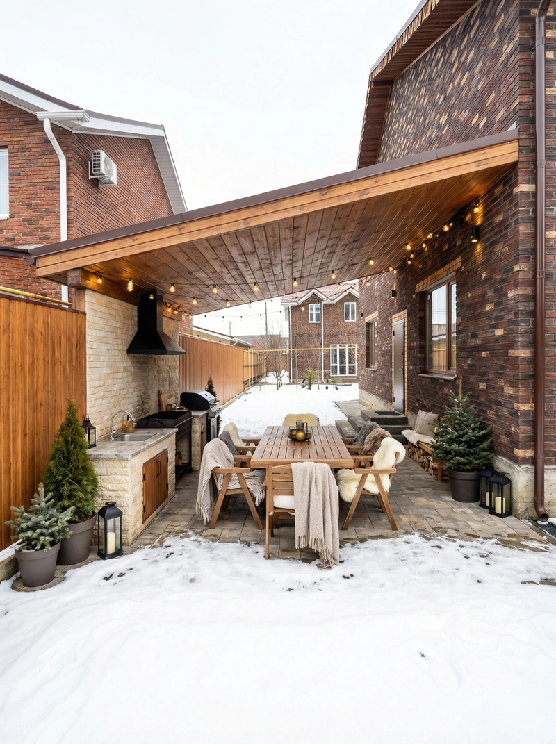 Дизайн интерьера в стиле Хюгге — Фасад от нейросети RoomGPT