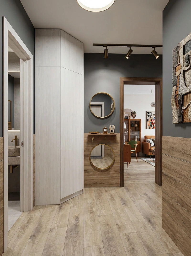 Дизайн гостиной в стиле Эклектика — фото интерьера от нейросети RoomGPT