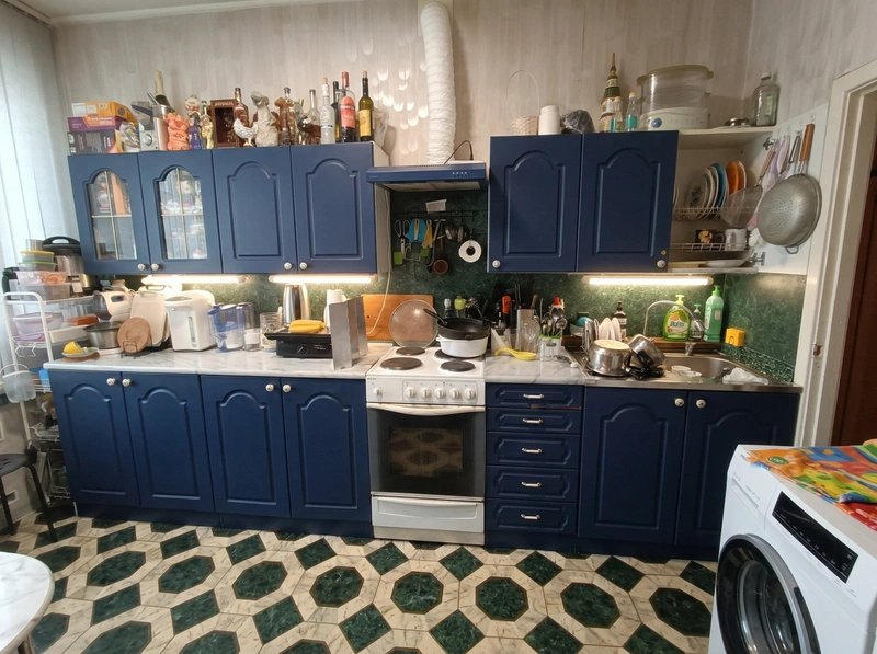 Дизайн кухни в стиле Без стиля — фото интерьера от нейросети RoomGPT