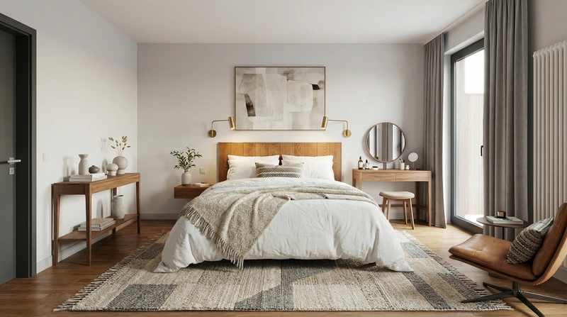 Дизайн интерьера в стиле Сканди — Гостиная от нейросети RoomGPT